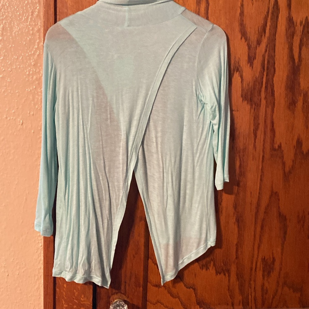 Light Sage Green Shawl - Picture 5 of 5